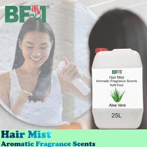 Hair Mist - Aromatic Fragrance Scents - 25000ml (25L), Size: Aloe Vera