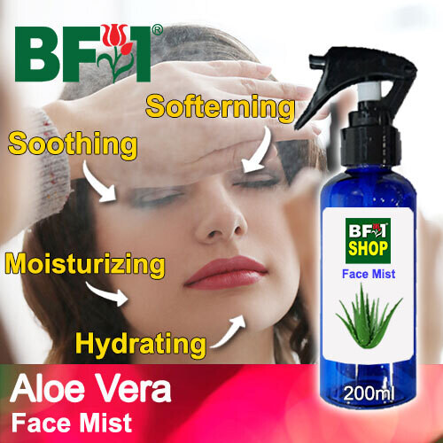 Face Mist - Aromatic Fragrance Scents - 200ml, Size: Aloe Vera