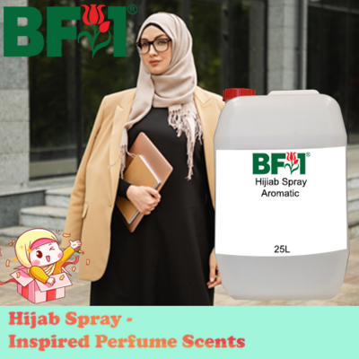 Hijab Spray - Aromatic Fragrance Scents - 25000ml (25L)