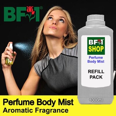Perfume Body Mist - Aromatic Fragrance Scents - 1000ml (1L)