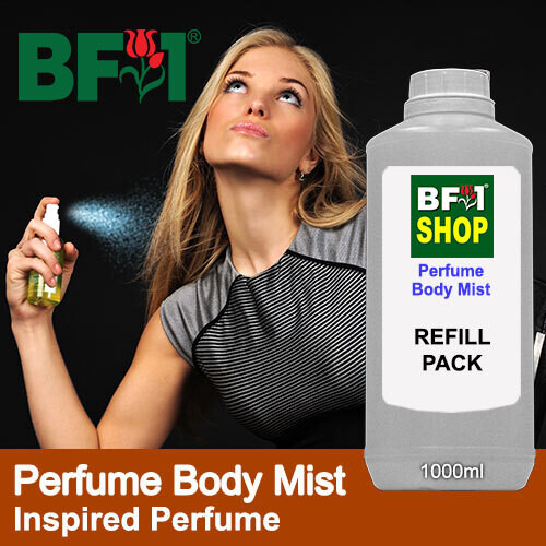 Perfume Body Mist - Inspired Perfume Scents - 1000ml (1L)