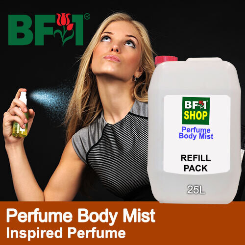 Perfume Body Mist - Inspired Perfume Scents - 25000ml (25L)