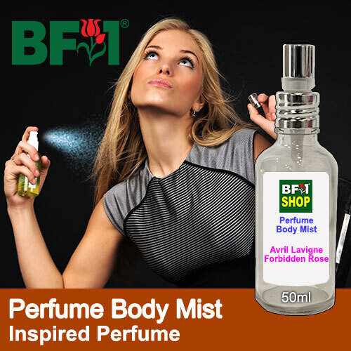 Perfume Body Mist - Inspired Perfume Scents - 50ml, Size: Avril Lavigne - Forbidden Rose (W)