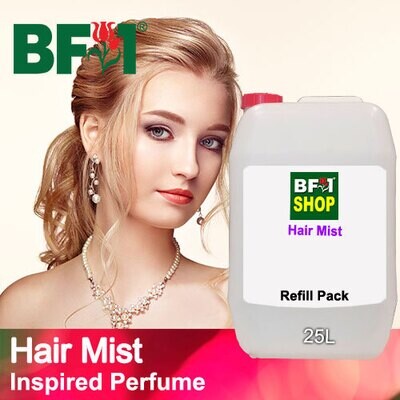 Hair Mist - Inspired Perfume Scents - 25000ml (25L)