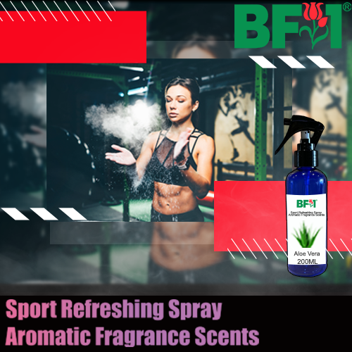 Sport Refreshing Spray - Aromatic Fragrance Scents - 200ml, Size: Aloe Vera
