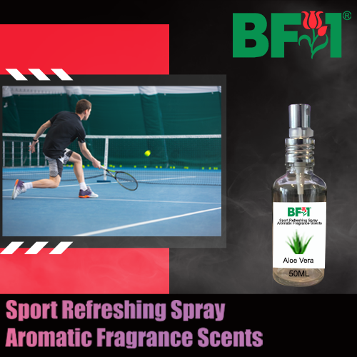Sport Refreshing Spray - Aromatic Fragrance Scents - 50ml, Scents: Aloe Vera