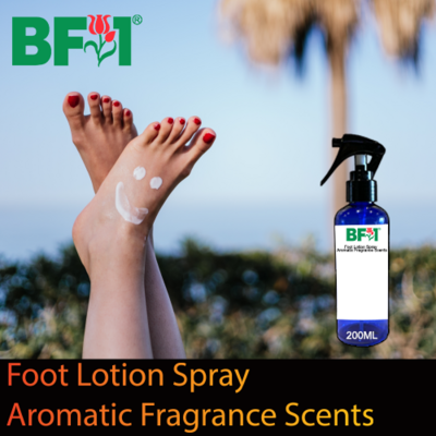 Foot Lotion Spray - Aromatic Fragrance Scents - 200ml