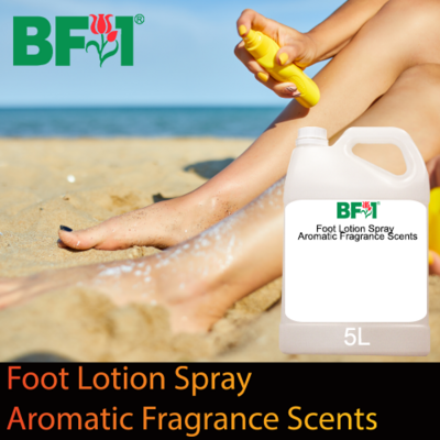 Foot Lotion Spray - Aromatic Fragrance Scents - 5000ml (5L)