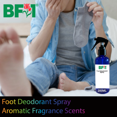 Foot Deodorant Spray - Aromatic Fragrance Scents - 200ml