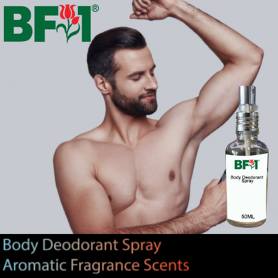 Body Deodorant Spray - Aromatic Fragrance Scents - 50ml