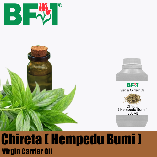 VCO - Chireta ( Hempedu Bumi ) Virgin Carrier Oil - 500ml