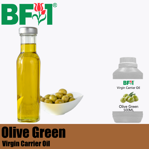VCO - Olive Green Virgin Carrier Oil - 500ml