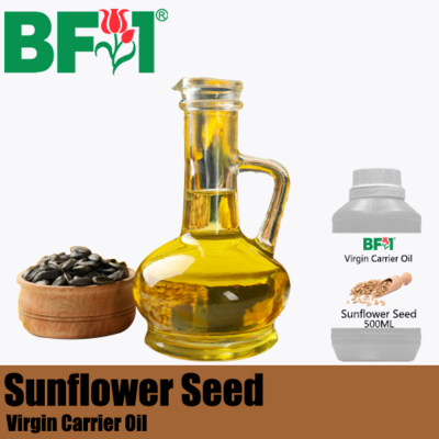 VCO - Sunflower Seed Virgin Carrier Oil - 500ml