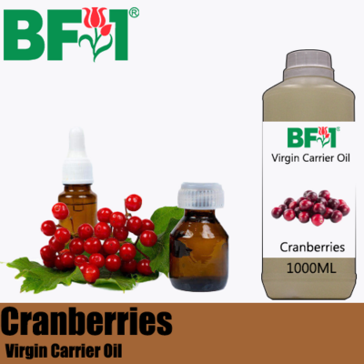 VCO - Cranberries Virgin Carrier Oil - 1000ml