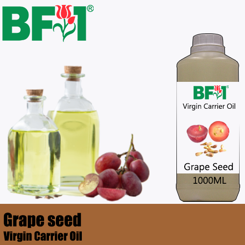VCO - Grape Seed Virgin Carrier Oil - 1000ml