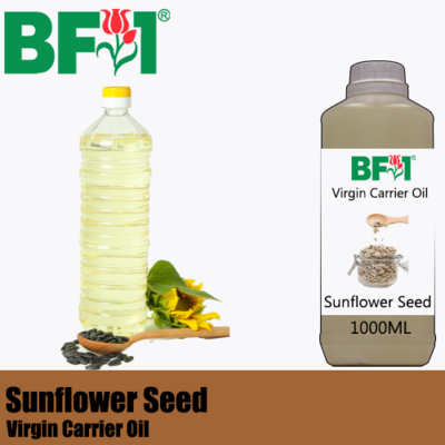VCO - Sunflower Seed Virgin Carrier Oil - 1000ml