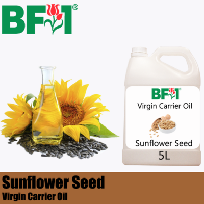 VCO - Sunflower Seed Virgin Carrier Oil - 5000ml