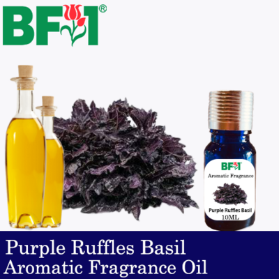 Aromatic Fragrance Oil (AFO) - Purple Ruffles Basil - 10ml