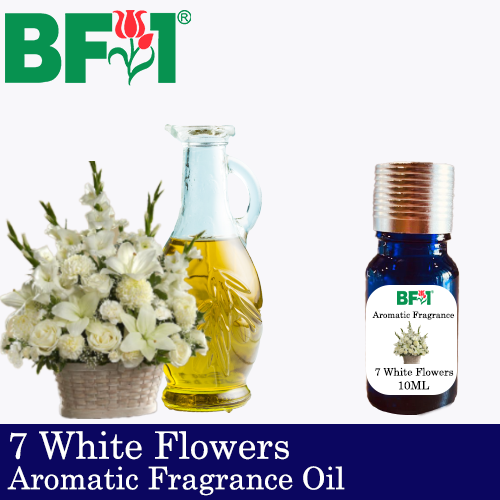 Aromatic Fragrance Oil (AFO) - 7 White Flowers - 10ml