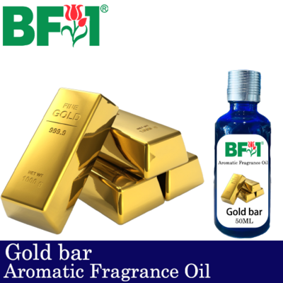 Aromatic Fragrance Oil (AFO) - Gold Bar - 50ml Aromatic Fragrance Oil (AFO) - Gold Bar - 50ml