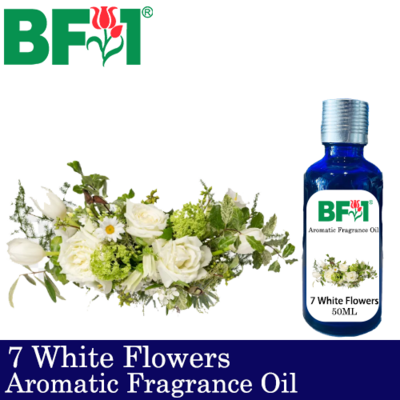 Aromatic Fragrance Oil (AFO) - 7 White Flowers - 50ml