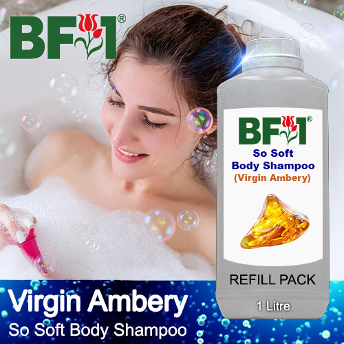 So Soft Body Shampoo - 1000ml (1L) - Refill Pack, Scents: Virgin Ambery