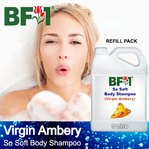 So Soft Body Shampoo - 5000ml (5L) - Refill Pack, Scents: Virgin Ambery