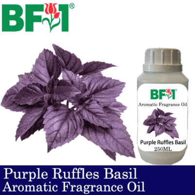 Aromatic Fragrance Oil (AFO) - Purple Ruffles Basil  - 250ml