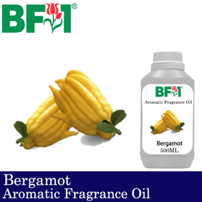 Aromatic Fragrance Oil (AFO) - Bergamot - 500ml Aromatic Fragrance Oil (AFO) - Bergamot - 500ml