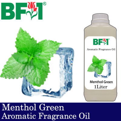 Aromatic Fragrance Oil (AFO) - Menthol Green - 1L Aromatic Fragrance Oil (AFO) - Menthol Green - 1L