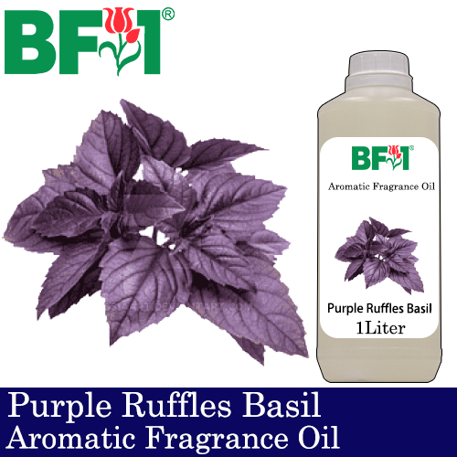 Aromatic Fragrance Oil (AFO) - Purple Ruffles Basil - 1L