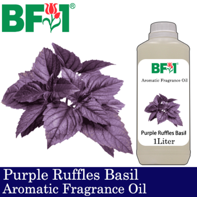 Aromatic Fragrance Oil (AFO) - Purple Ruffles Basil - 1L Aromatic Fragrance Oil (AFO) - Purple Ruffles Basil - 1L