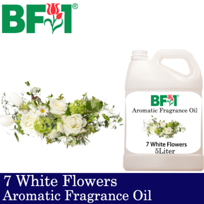 Aromatic Fragrance Oil (AFO) - 7 White Flowers - 5L Aromatic Fragrance Oil (AFO) - 7 White Flowers - 5L
