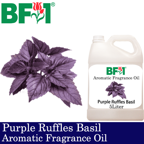 Aromatic Fragrance Oil (AFO) - Purple Ruffles Basil - 5L