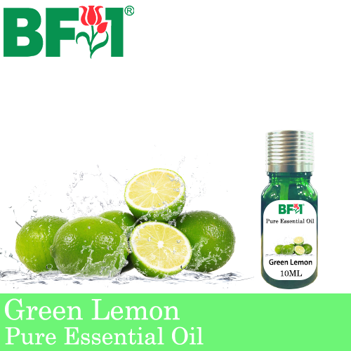 Pure Essential Oil (EO) - Lemon - Green Lemon Essential Oil - 10ml