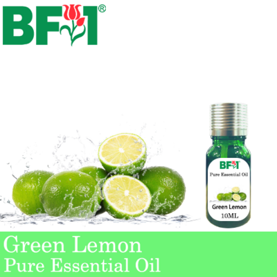 Pure Essential Oil (EO) - Lemon - Green Lemon Essential Oil - 10ml
