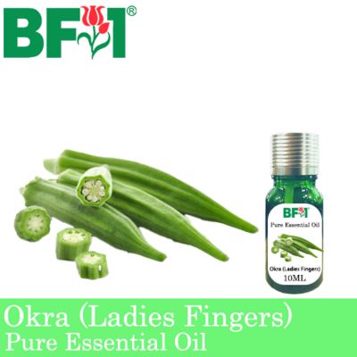 Pure Essential Oil (EO) - Okra (Ladies Fingers) Essential Oil - 10ml