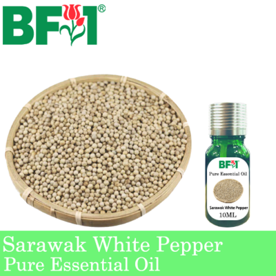 Pure Essential Oil (EO) - Pepper - Sarawak White Pepper Essential Oil - 10ml