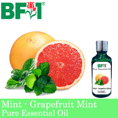 Pure Essential Oil (EO) - Mint - Grapefruit Mint ( Mentha Piperita ) Essential Oil - 50ml