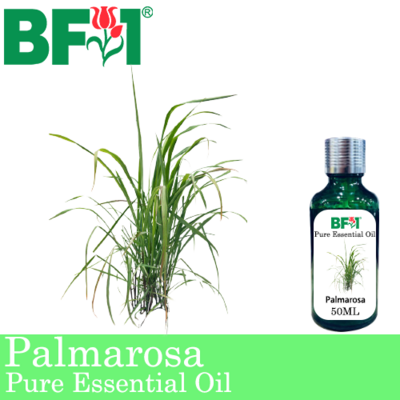 Pure Essential Oil (EO) - Palmarosa Essential Oil - 50ml