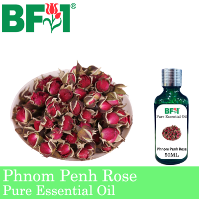Pure Essential Oil (EO) - Rose - Phnom Penh Rose Essential Oil - 50ml