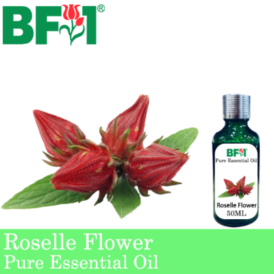 Pure Essential Oil (EO) - Roselle Flower Essential Oil - 50ml