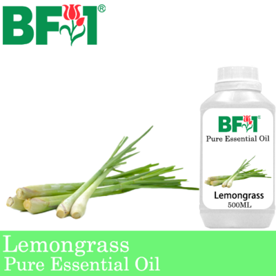 Pure Essential Oil (EO) - Lemongrass Essential Oil - 500ml
