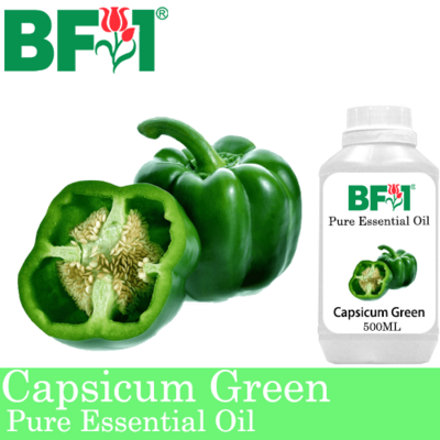 Pure Essential Oil (EO) - Capsicum Green Essential Oil - 500ml
