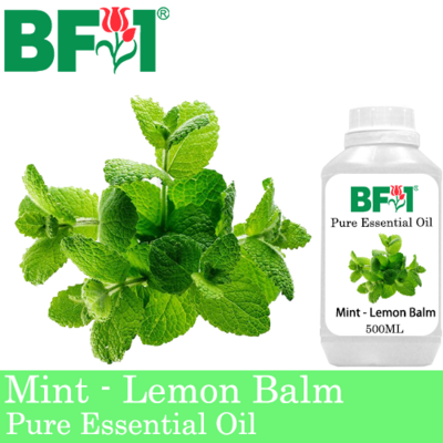 Pure Essential Oil (EO) - Mint - Lemon Balm ( Melissa Officinalis ) Essential Oil - 500ml