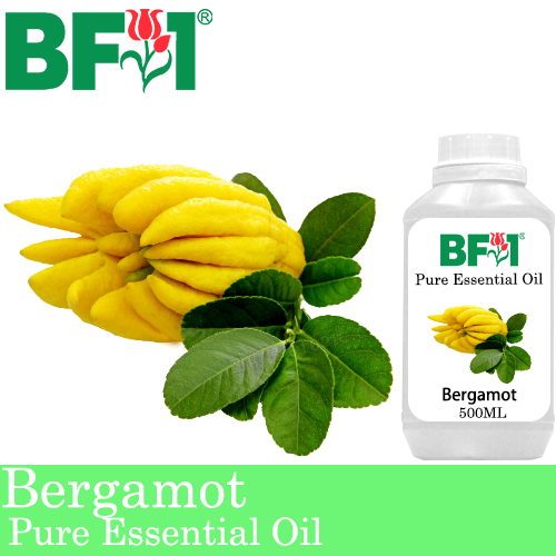 Pure Essential Oil (EO) - Bergamot Essential Oil - 500ml