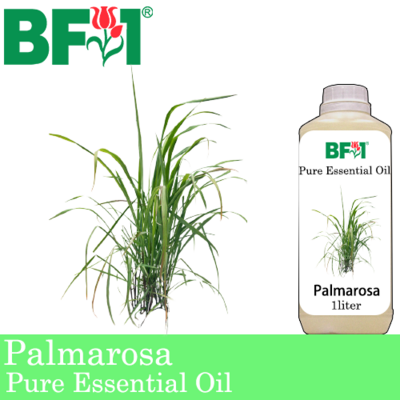 Pure Essential Oil (EO) - Palmarosa Essential Oil - 1L