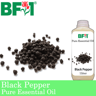 Pure Essential Oil (EO) - Pepper - Black Pepper Essential Oil - 1L