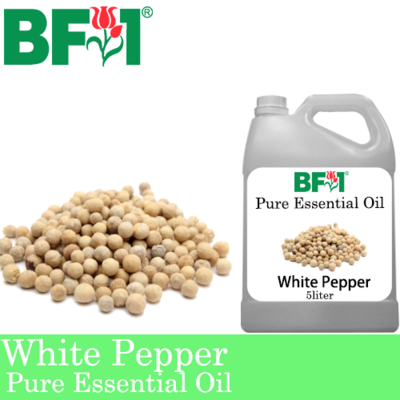 Pure Essential Oil (EO) - Pepper - White Pepper Essential Oil - 5L