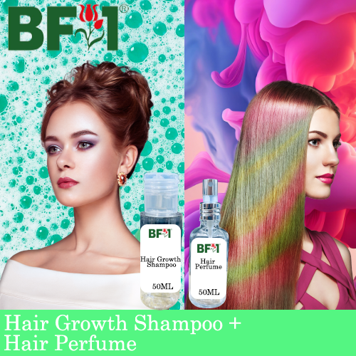 Hair Growth Shampoo + Hair Perfume, Size: 50ml Set